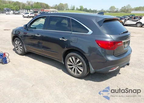 2016 Acura Mdx Technology Acurawatch Plus Packages/Technology Package из США, поврежденный, VIN 5FRYD4H43GB012465